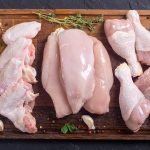 رنگ گوشت طیور